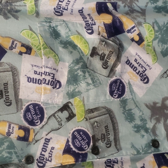 Corona button down shirt size Large - Picture 3 of 8